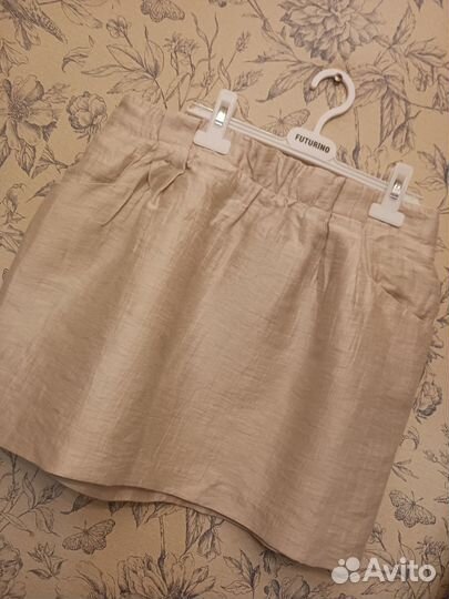 Юбка forever 21 США лен