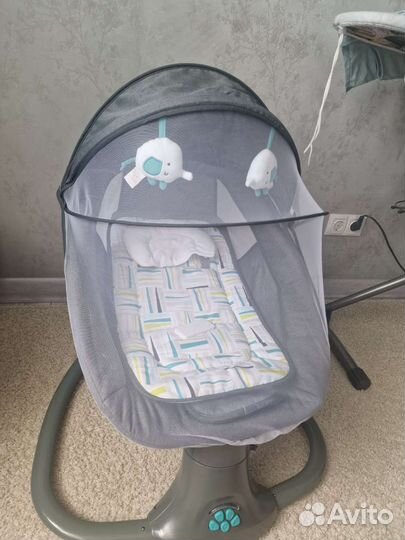 Детские качели шезлонг