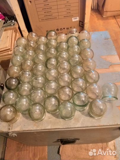 Медицинские стеклянные банки