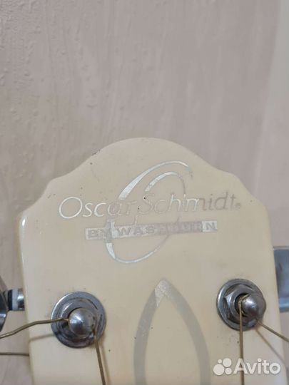 Акустическая гитара из массива oscar schmidt