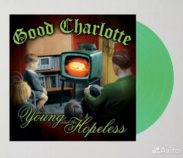 Good Charlotte Young And Hopeless винил цветной
