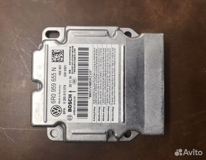 Блок управления аэрбаг VW Polo