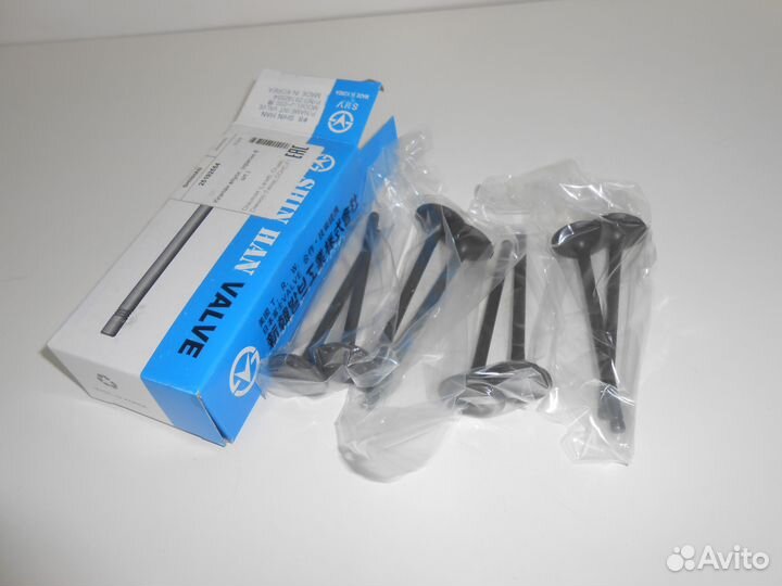 Клапана впускные (к-кт 8 шт) Chevrolet Lacetti