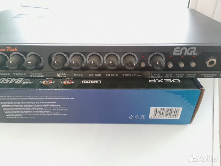 Ламповый гитарный преамп engl E530