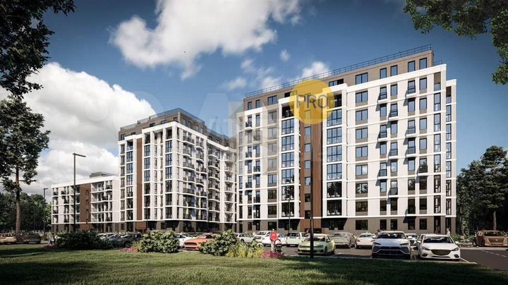 2-к. квартира, 70,9 м², 8/9 эт.