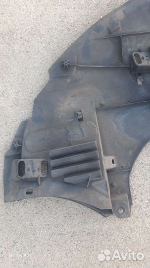 Пыльник переднего бампера citroen c4 B7