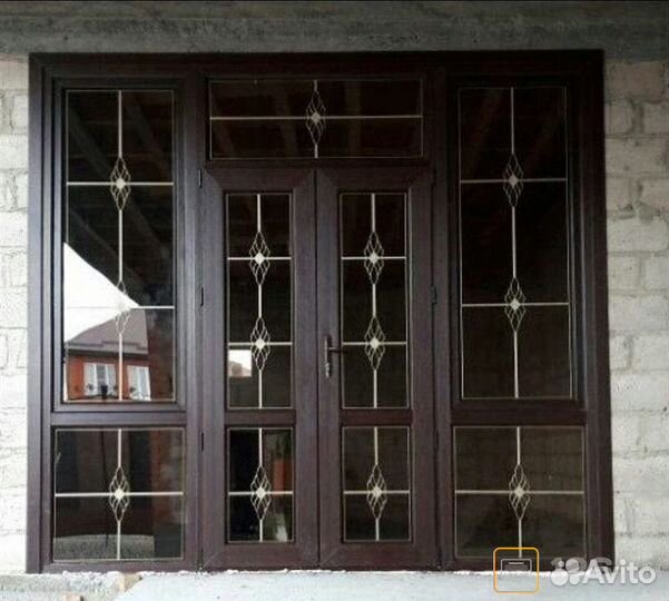 Пластиковые Витражи 400х290 87