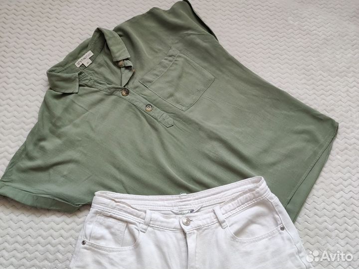 Блузка рубашка Ostin женская XS вискоза