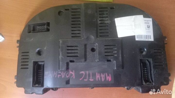 Панель приборов Man 2012