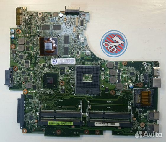 Материнская плата ноутбука Asus N53SV i7 4 slotRAM