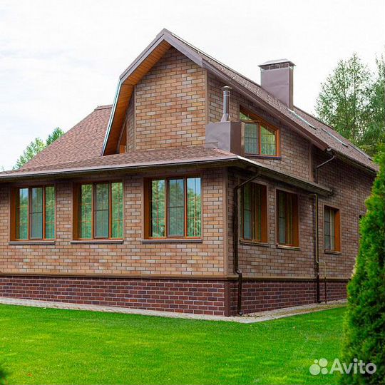 Фасадная плитка Технониколь Hauberk Кирпич