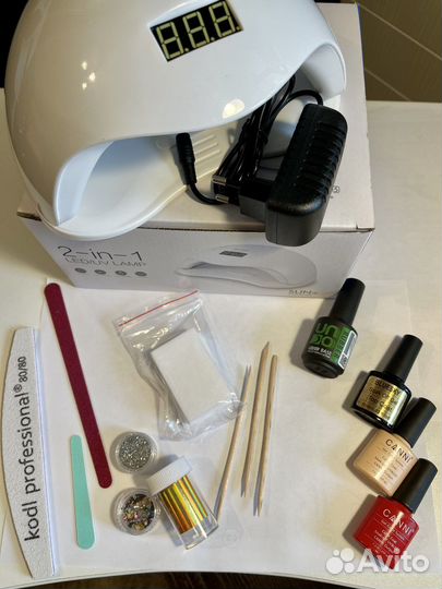 Новый набор для маникюра гель лак