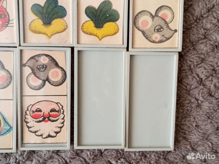 Домино детское СССР. Репка