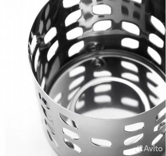 Подставка для свечи в стакане ваккерт икеа нерж