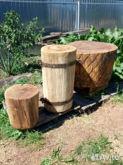 Колода для рубки мяса дуб