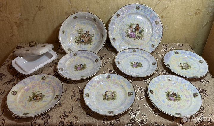 Набор тарелок Польша сервиз столовый Мадонна