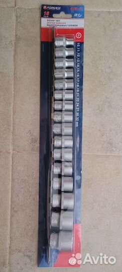 Набор головок 12-гр (16 шт; 1/2