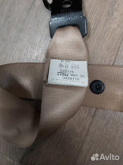 Ремень безопасности Bmw X5 E53 3.0D M57 2003