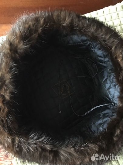 Шапка меховая мужская размер 57