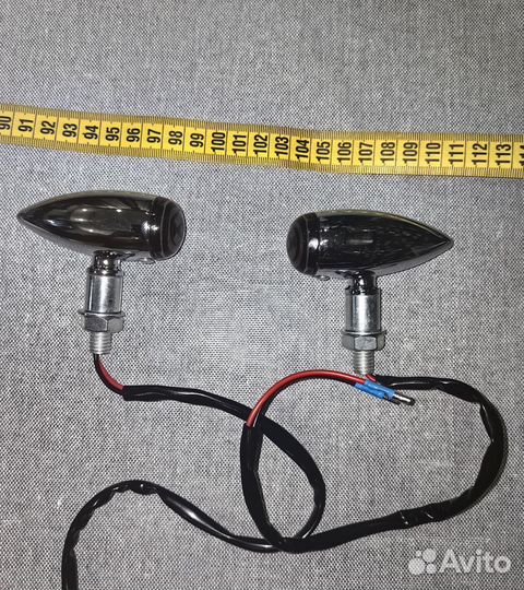 Хромированные тонированное стекло поворотники пуля