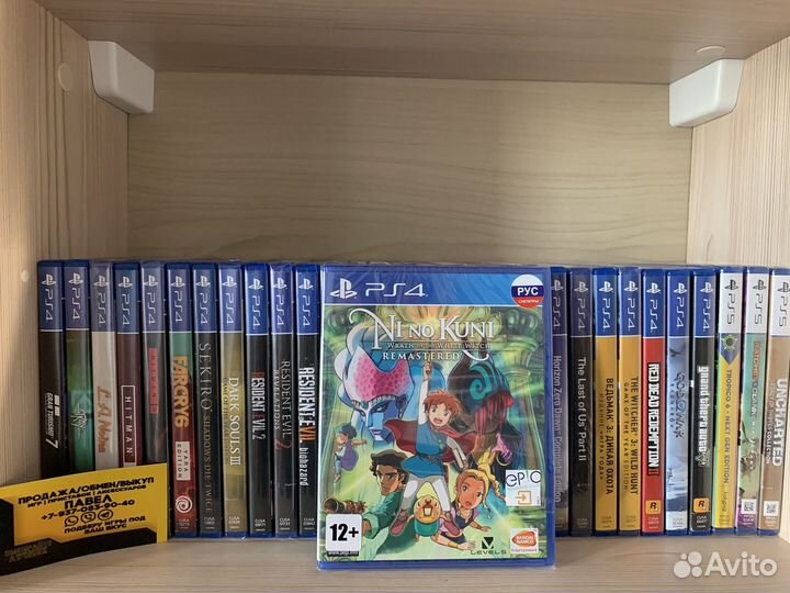 Игры PS4: Ni no Kuni: Wrath of the White Witch Rem