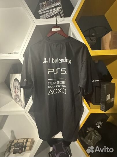 Balenciaga ps5 футболка