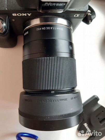 Фотоаппарат Sony NEX-6 + Sigma 30mm F1.4 DC DN + в