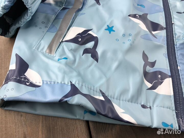 Ветровка дождевик на мальчика 110 116 Lupilu