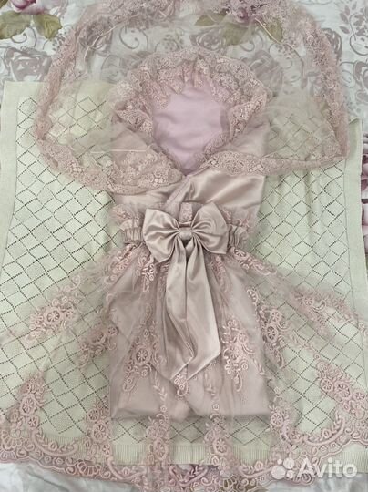 Конверт на выписку для девочки весна