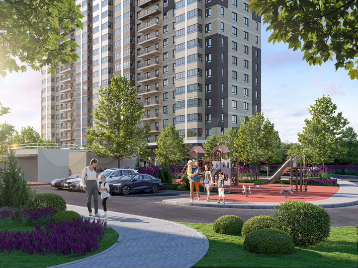 Квартира-студия, 25,7 м², 16/24 эт.