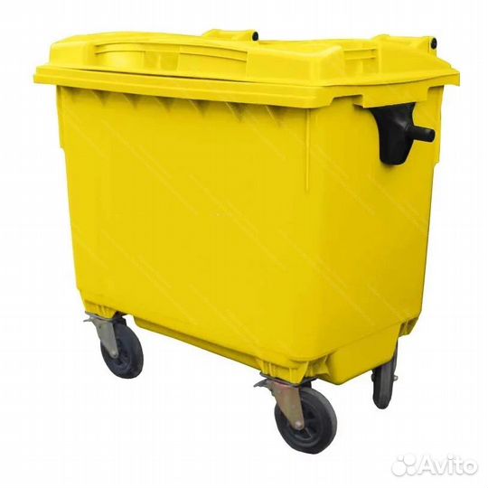 Мусорный контейнер пластиковый 660л GC-5173