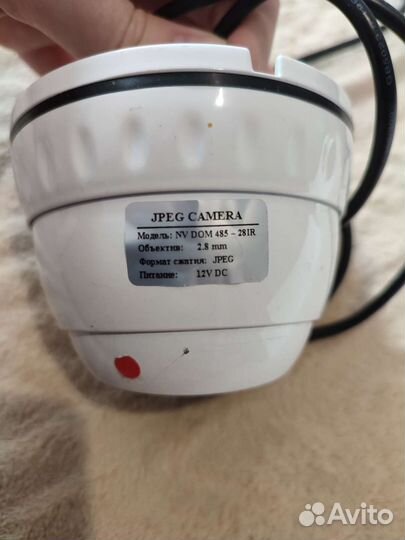 Камера видеонаблюдения купольная NV DOM 485-28IR