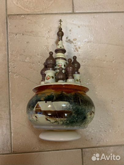 Храм музыкальный с поталью