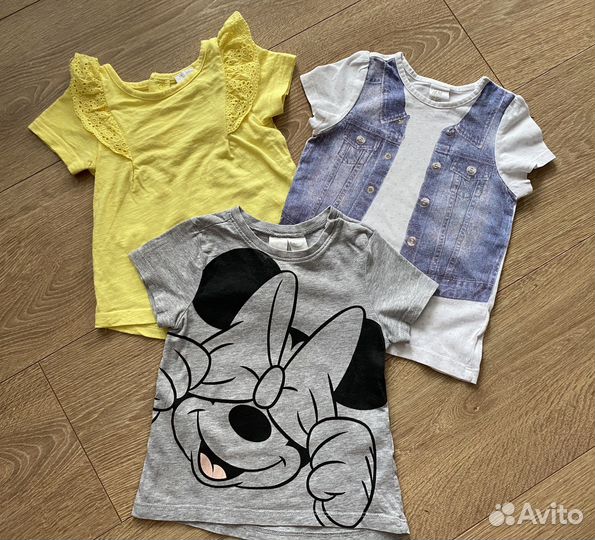 Вещи пакетом на девочку 68-74-80