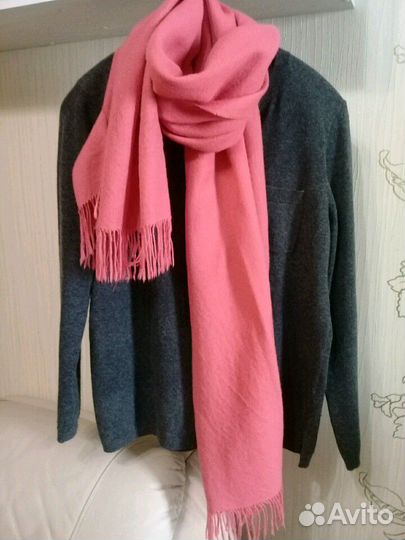 Палантин шерстяной