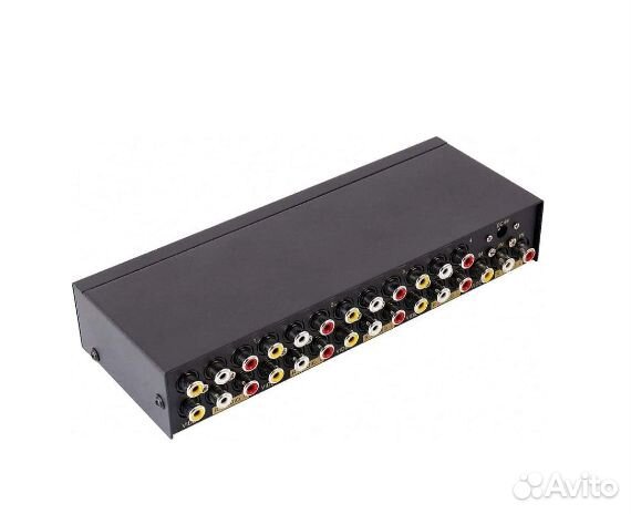 1-8 Splitter 3rca 250 mhz, 1 вход 8 выходов