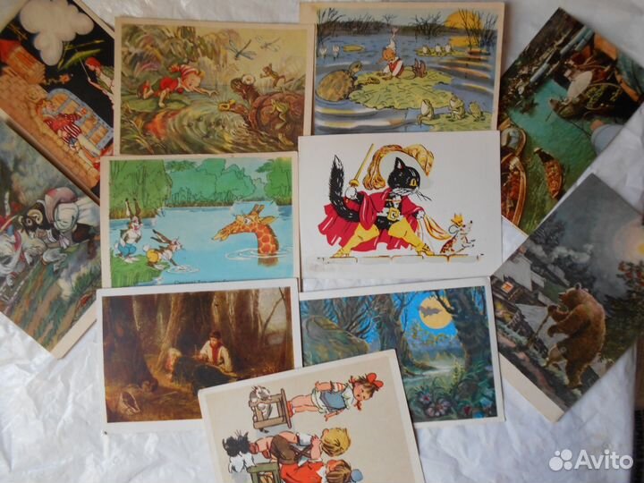 61 открытка начала 50х, СССР