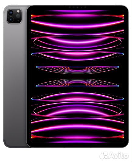 iPad Pro 11 (2022) 512Gb Wi-Fi Space Gray + рассро