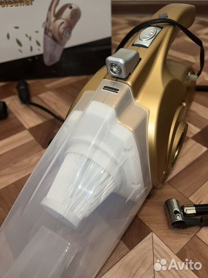 Автомобильный пылесос новый