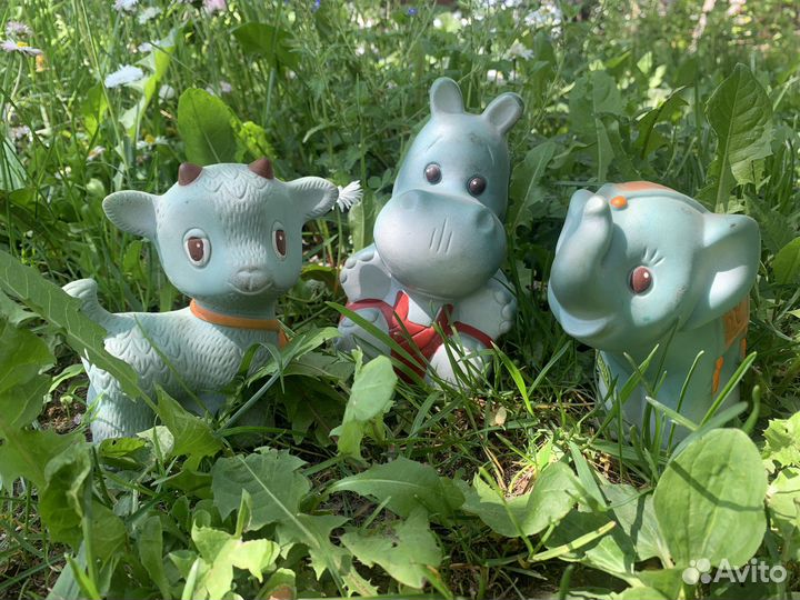 Резиновые игрушки СССР