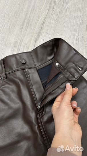 Кожаная юбка gloria