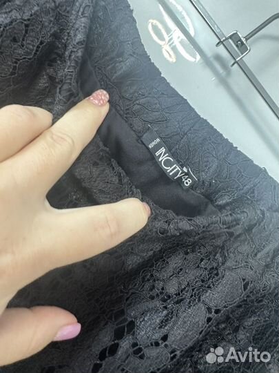 Шорты с кружевом женские 48 р