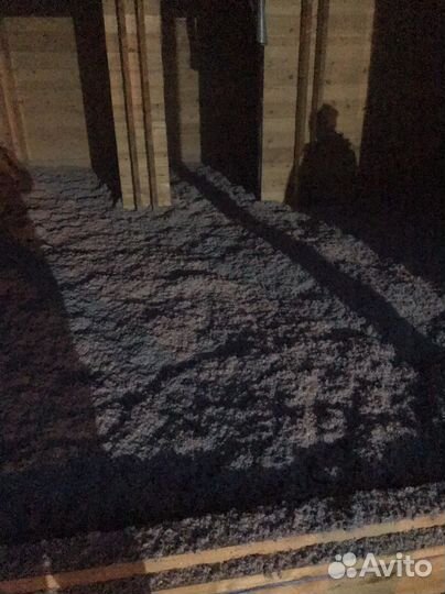 Утепление Эковатой/мансарды/кровля/фасады