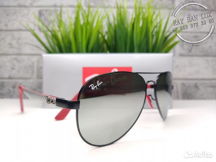 Очки Ray Ban Aviator 8313M F009/6G Зеркальные