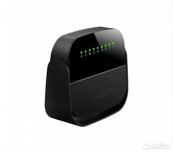 Wi-Fi роутер D-link DSL-2640U/R1A, черный