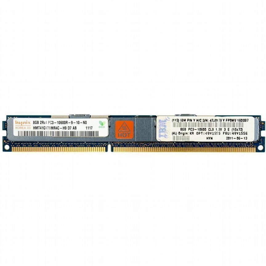 [47J0159] Оперативная Память Ibm 49y1555 Ddr3 8gb 47j0159