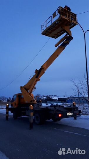 Аренда и услуги телескопической автовышки, 1000 кг