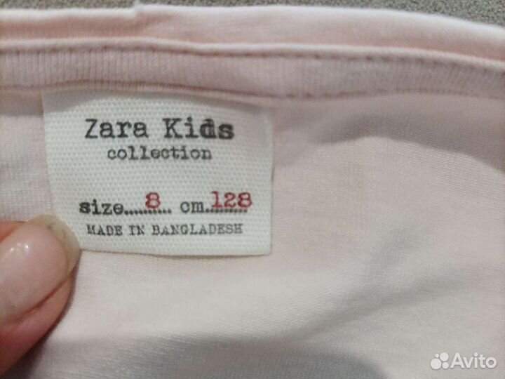 Блузка zara для девочки 128