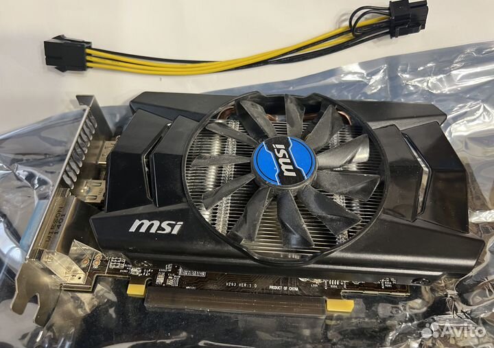 Видеокарта MSI R7 260 1GB DDR5 OC