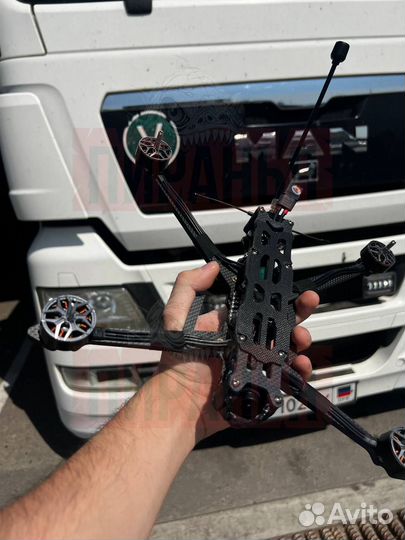 Дрон FPV Piranha 7 и 10 дюйм